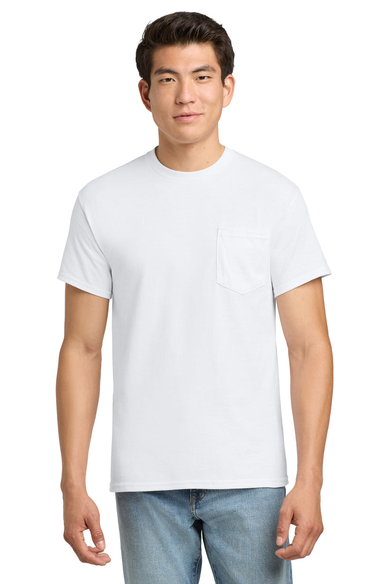 Gildan - Ultra Cotton 100% US Cotton T-Shirt with Pocket