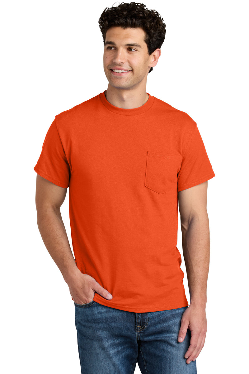 Gildan - DryBlend 50 Cotton/50 Poly Pocket T-Shirt