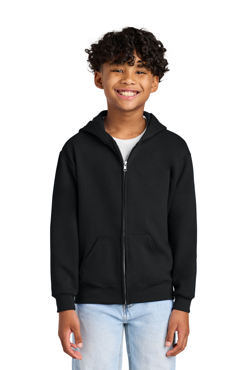 Jerzees - Youth NuBlend Full-Zip Hooded Sweatshirt