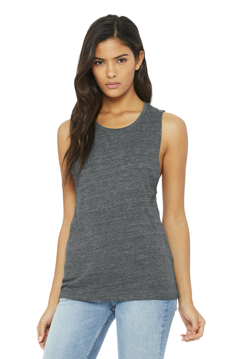 BELLA+CANVAS Women's Flowy Scoop Muscle Tank