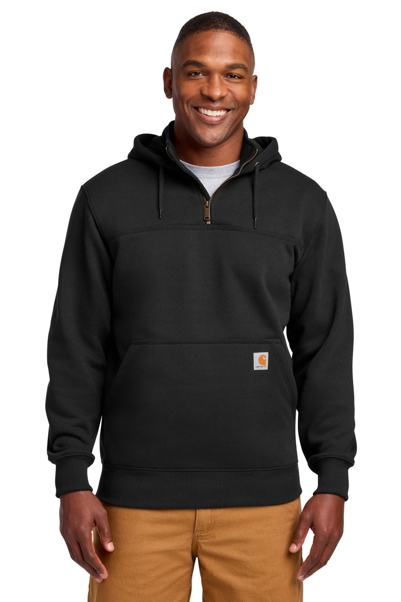 Carhartt Rain Defender Paxton Heavyweight Hooded Zip Mock Sweatshirt