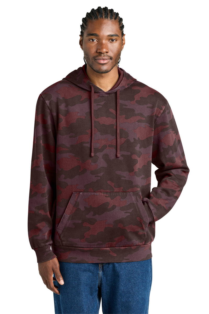 District Wash Camo Fleece Hoodie DT2200C