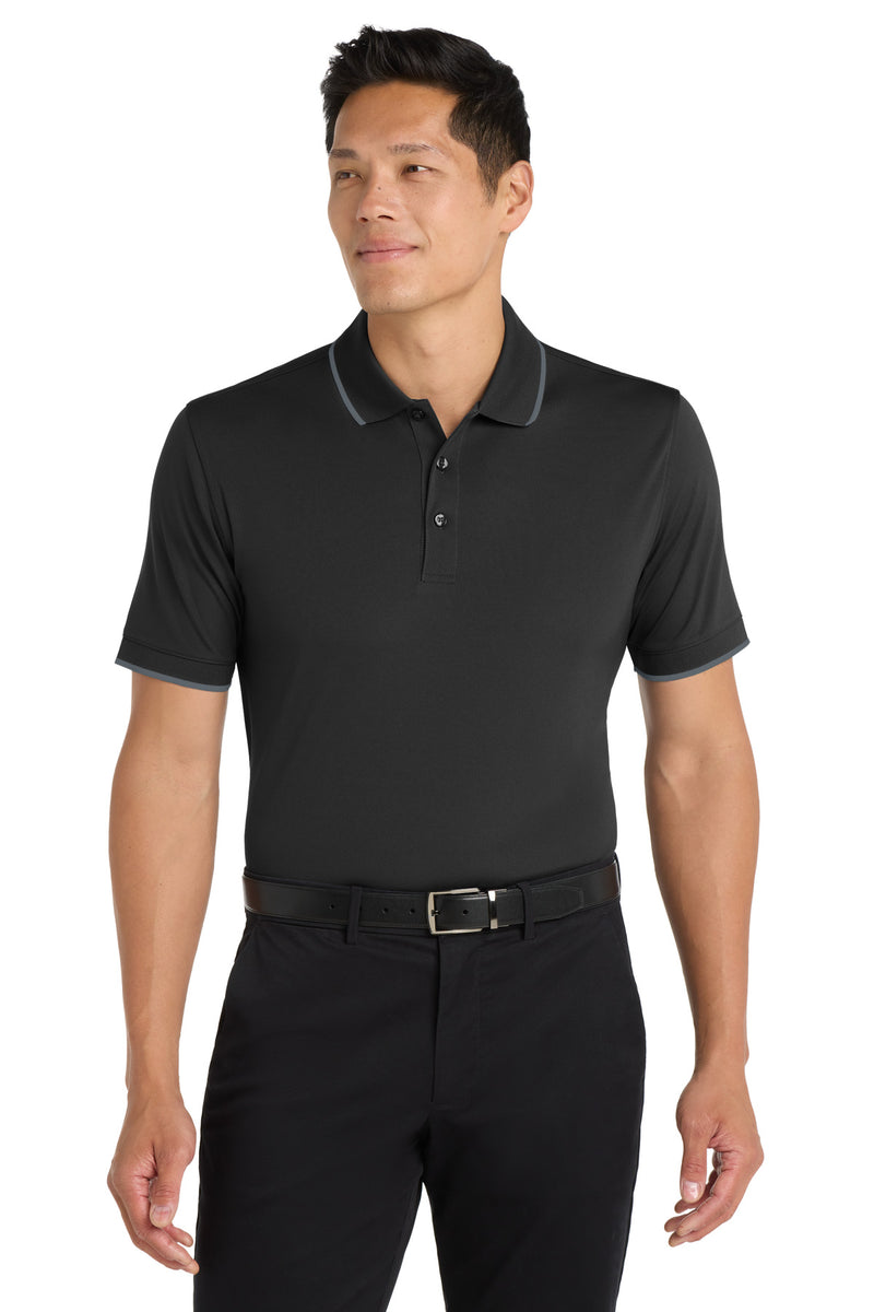 Port Authority Dry Zone UV Micro-Mesh Tipped Polo