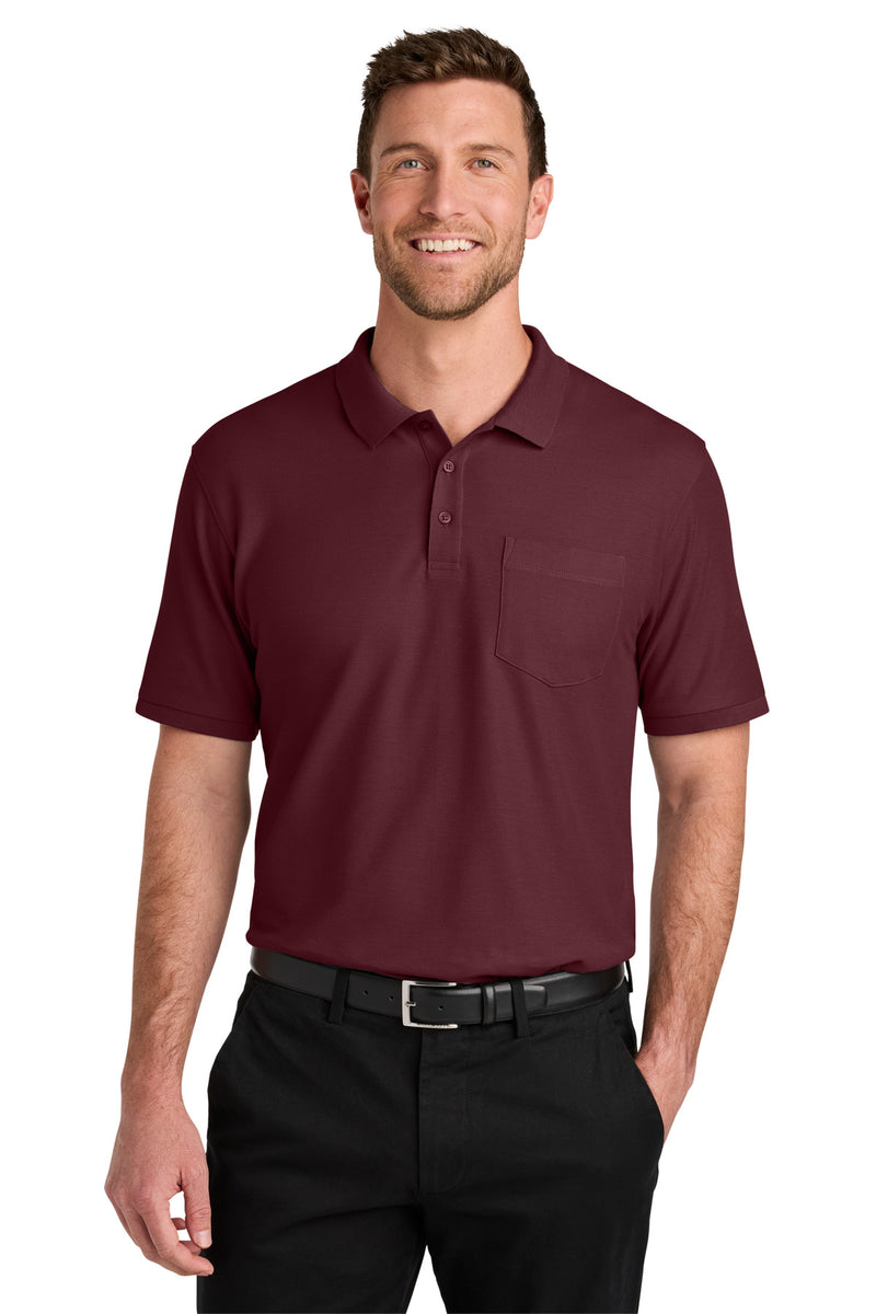 Port Authority Wearever Signature Pique Pocket Polo K200P