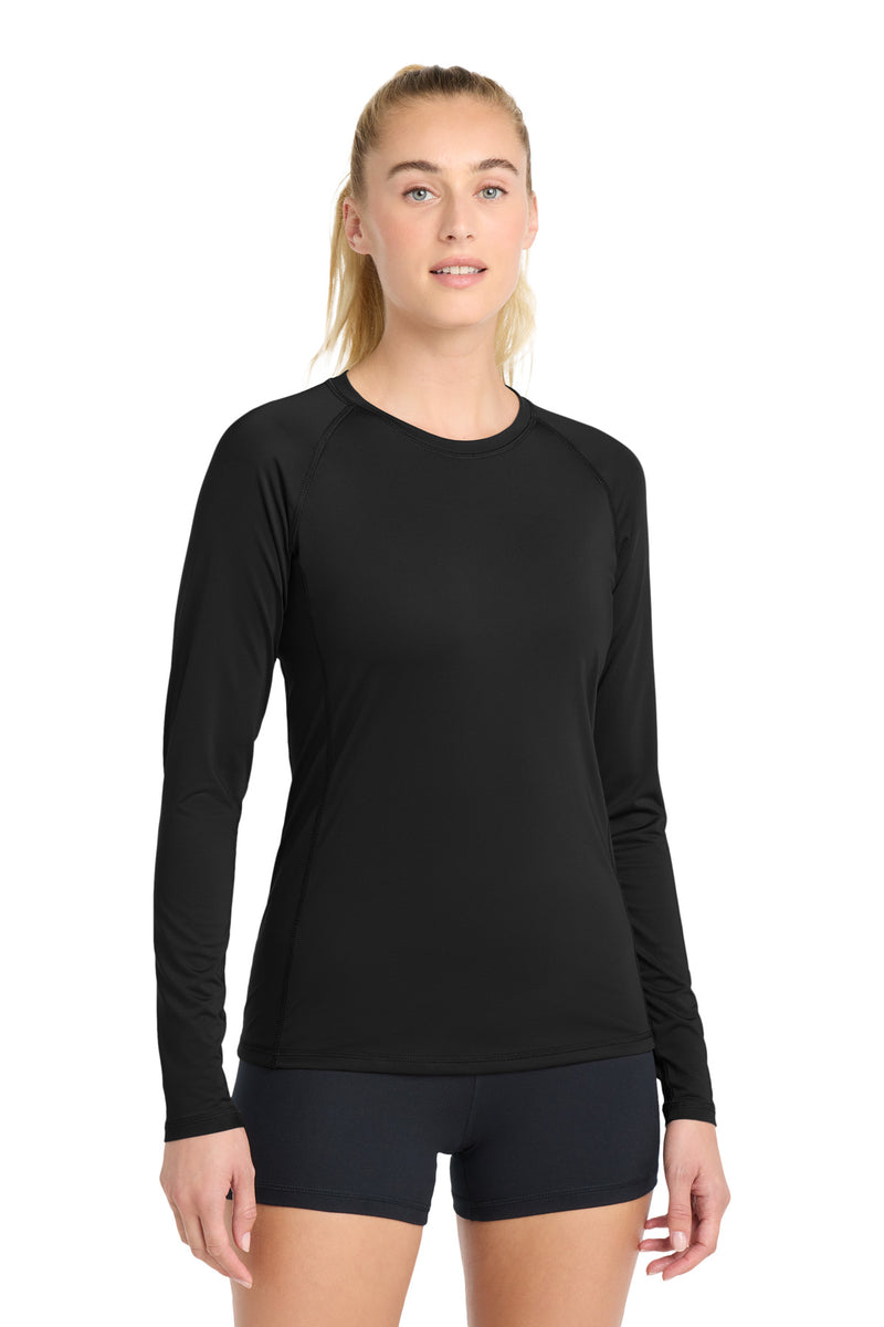 Sport-Tek Women's Long Sleeve Rashguard Tee