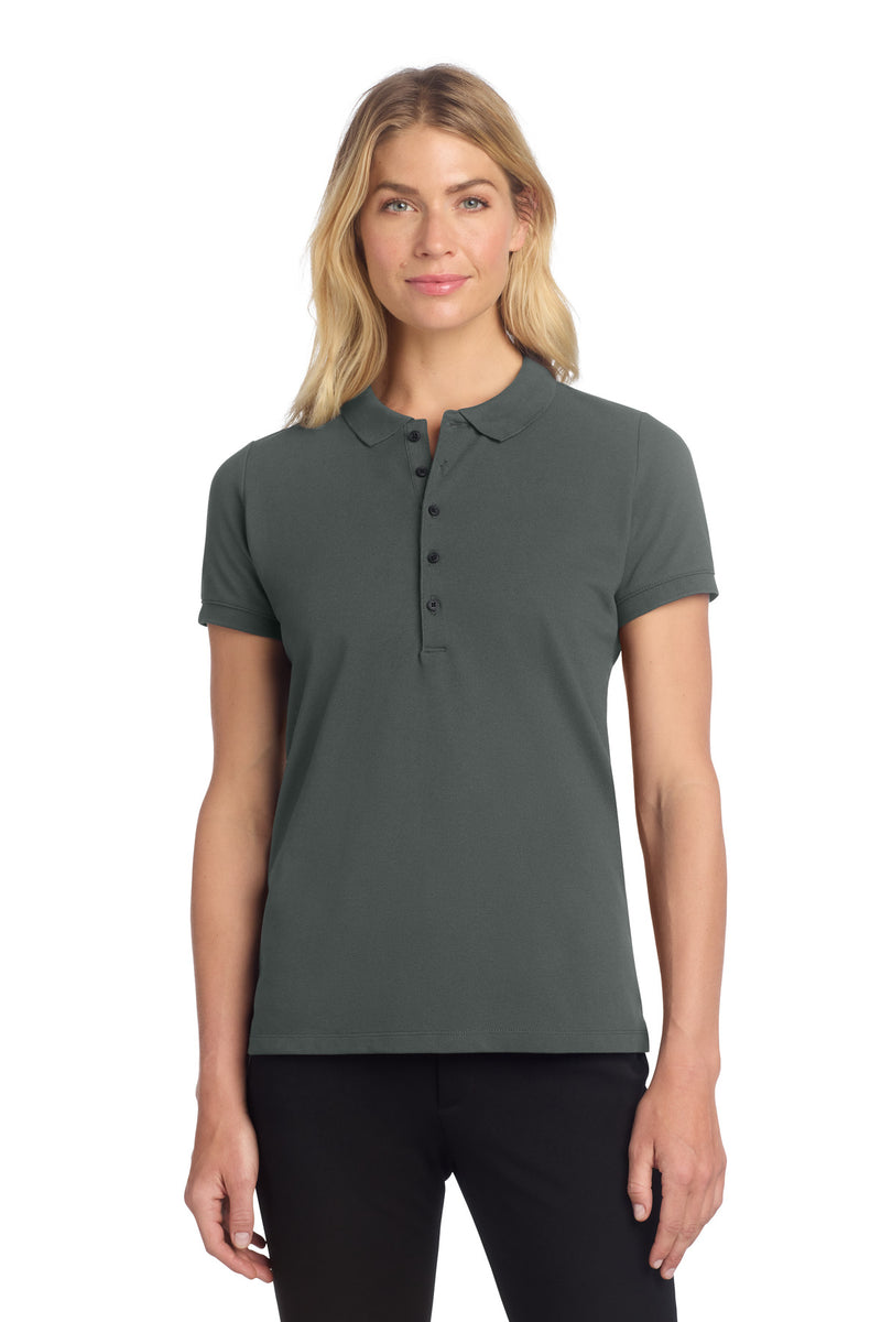 Mercer+Mettle Women's Stretch Heavyweight Pique Polo MM1001