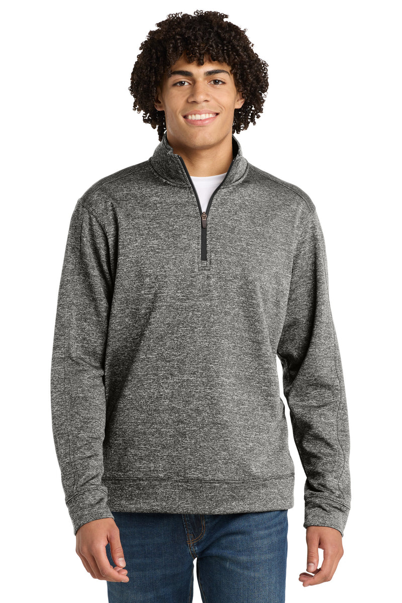 Sport-Tek PosiCharge Electric Heather Fleece 1/4-Zip Pullover
