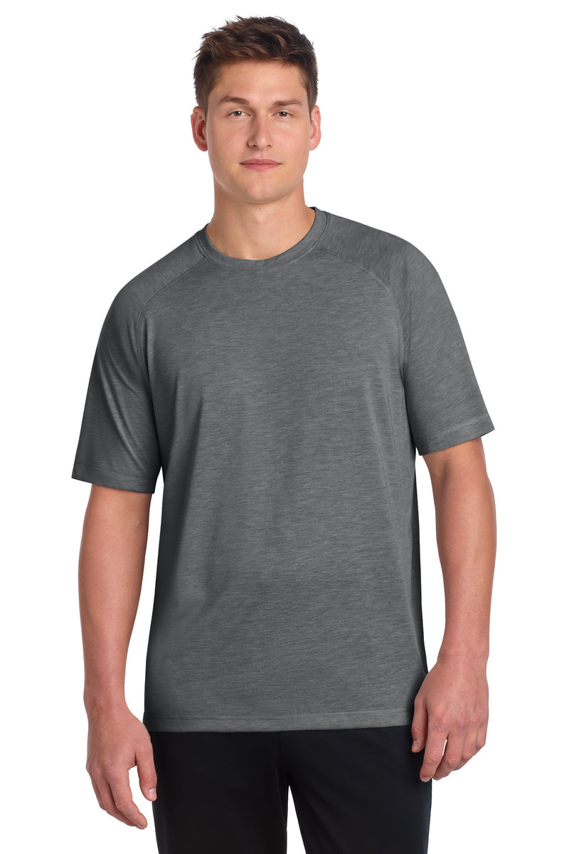 Sport-Tek PosiCharge Tri-Blend Wicking Raglan Tee