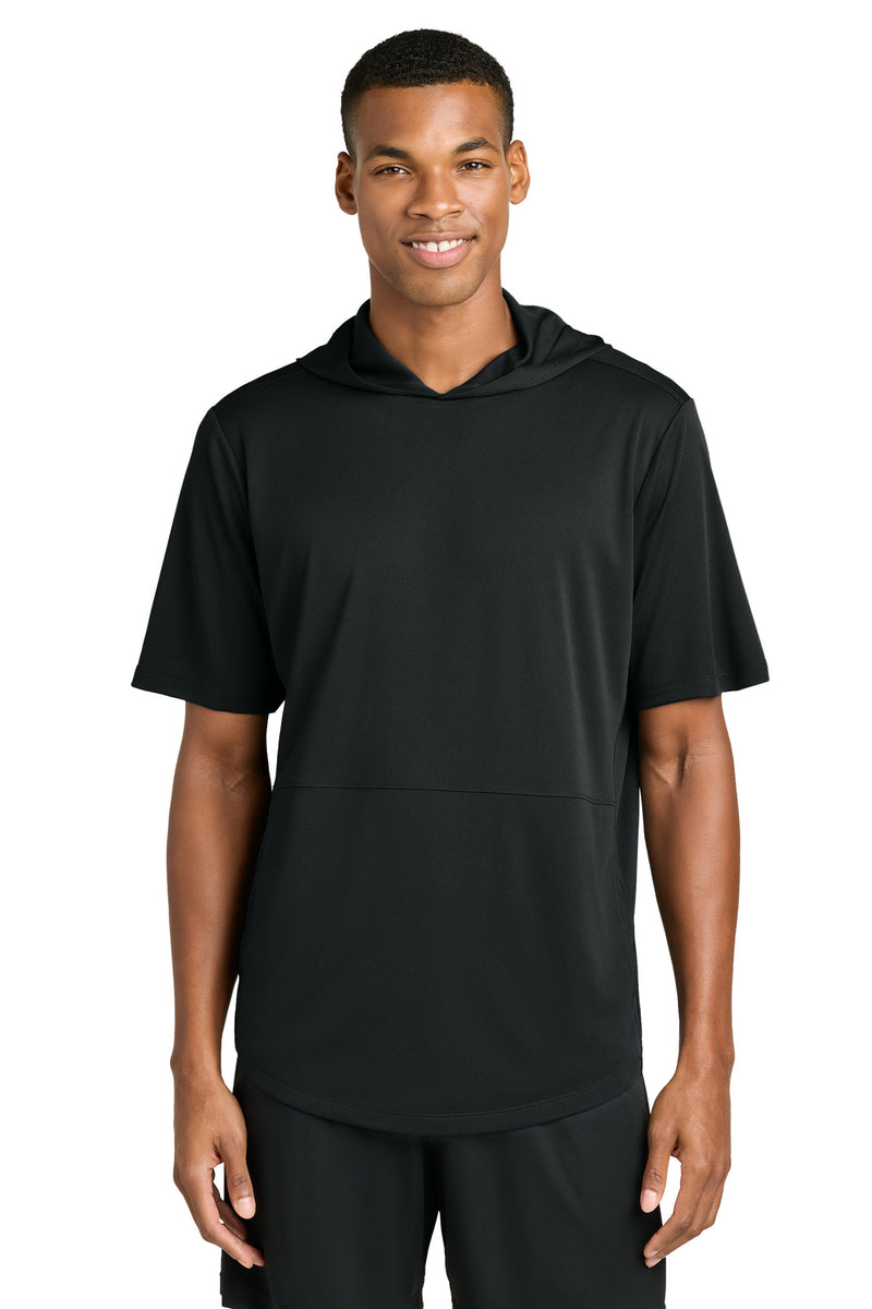 Sport-Tek Club Short Sleeve Hoodie ST445