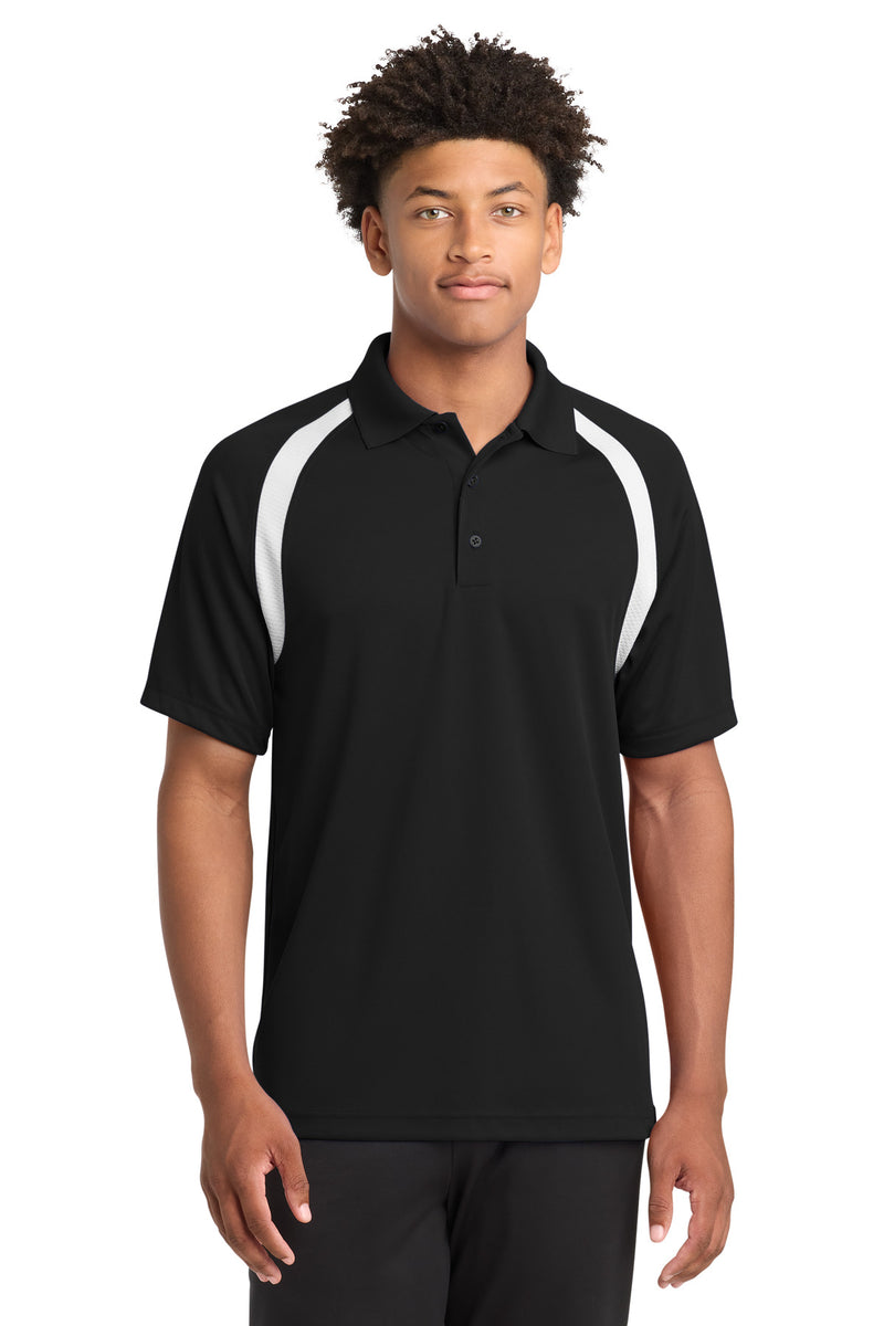Sport-Tek Dry Zone Colorblock Raglan Polo