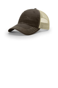 Richardson Garment Washed Trucker 111 - Brown/ Khaki