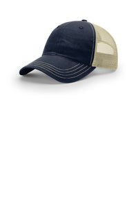 Richardson Garment Washed Trucker 111 - Navy/ Khaki