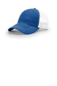 Richardson Garment Washed Trucker 111 - Royal/ White