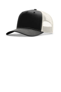 Richardson Five-Panel Champ Trucker 112FPC - Black/ Birch