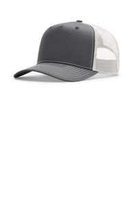 Richardson Five-Panel Champ Trucker 112FPC - Charcoal/ Ice Grey