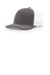 Richardson 112+ R-Flex Adjustable Trucker 112PL - Charcoal/ White