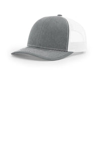 Richardson 112+ R-Flex Adjustable Trucker 112PL - Heather Grey/ White