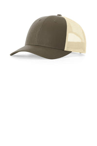 Richardson Low Pro Trucker 115 - Chocolate Chip/ Birch