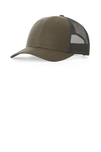 Richardson Low Pro Trucker 115 - Chocolate Chip/ Grey Brown