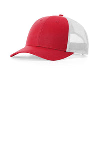 Richardson Low Pro Trucker 115 - Red Heather/ Light Grey