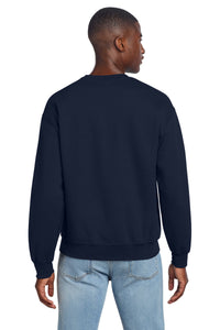 Gildan - DryBlend Crewneck Sweatshirt - Navy Back