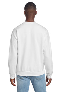 Gildan - DryBlend Crewneck Sweatshirt - White Back