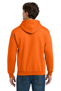 Gildan - DryBlend Pullover Hooded Sweatshirt - S. Orange Back