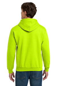 Gildan - DryBlend Pullover Hooded Sweatshirt - Safety Green Back
