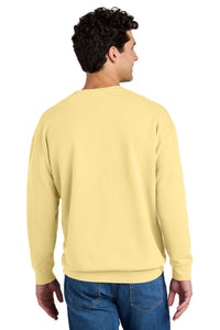 Comfort Colors Lightweight Crewneck Sweatshirt 1466 - Butter Back