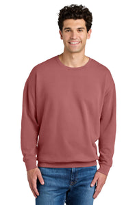 Comfort Colors Lightweight Crewneck Sweatshirt 1466 - Crimson