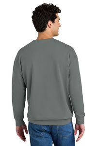 Comfort Colors Lightweight Crewneck Sweatshirt 1466 - Grey Back