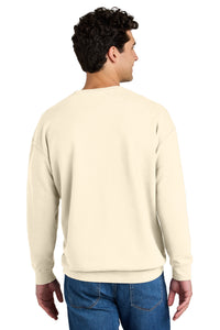 Comfort Colors Lightweight Crewneck Sweatshirt 1466 - Ivory Back