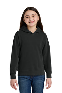 Comfort Colors Youth Lightweight Hooded Sweatshirt 1467Y - Black