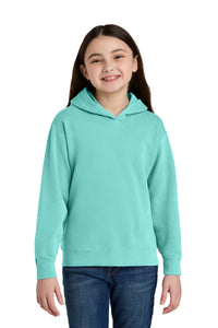 Comfort Colors Youth Lightweight Hooded Sweatshirt 1467Y - Chalky Mint