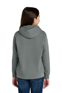 Comfort Colors Youth Lightweight Hooded Sweatshirt 1467Y - Grey Back