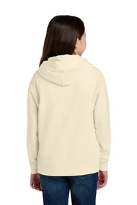 Comfort Colors Youth Lightweight Hooded Sweatshirt 1467Y - Ivory Back