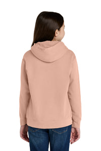 Comfort Colors Youth Lightweight Hooded Sweatshirt 1467Y - Peachy Back