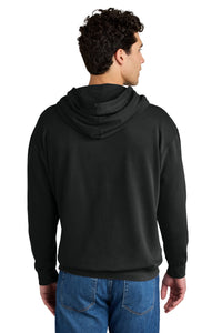 Comfort Colors Lightweight Hooded Sweatshirt 1467 - Black Back