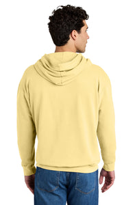 Comfort Colors Lightweight Hooded Sweatshirt 1467 - Butter Back