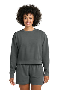 Comfort Colors Women's Mid-Length Crewneck Sweatshirt 1566L - Pepper