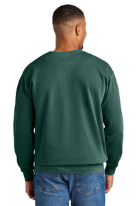 COMFORT COLORS  Ring Spun Crewneck Sweatshirt - Blue Spruce Back