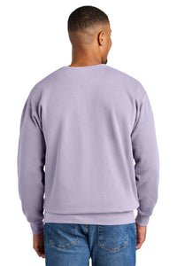COMFORT COLORS  Ring Spun Crewneck Sweatshirt - Orchid Back