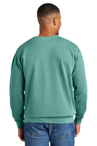 COMFORT COLORS  Ring Spun Crewneck Sweatshirt - Seafoam Back