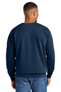 COMFORT COLORS  Ring Spun Crewneck Sweatshirt - True Navy Back