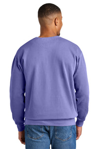 COMFORT COLORS  Ring Spun Crewneck Sweatshirt - Violet Back