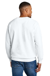 COMFORT COLORS  Ring Spun Crewneck Sweatshirt - White Back
