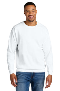 COMFORT COLORS  Ring Spun Crewneck Sweatshirt - White