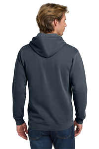 COMFORT COLORS  Ring Spun Hooded Sweatshirt - Denim Back