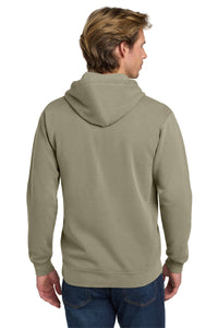 COMFORT COLORS  Ring Spun Hooded Sweatshirt - Grey Back