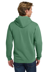COMFORT COLORS  Ring Spun Hooded Sweatshirt - Light Green Back